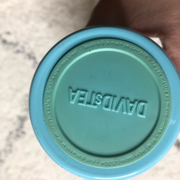 New Davids Tea Insulated Infuser Travel Tea Mug - Picture 2 of 7